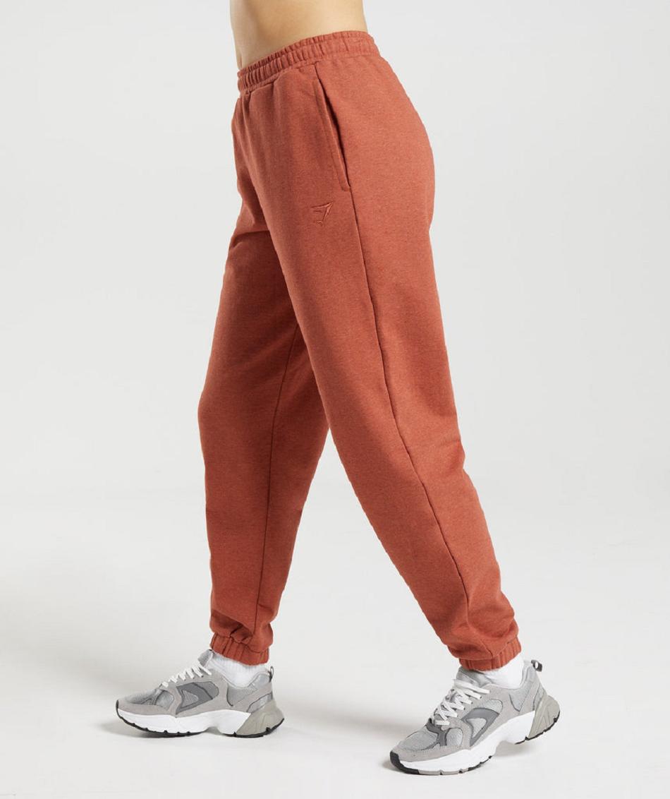 Pantalones Jogger Gymshark Rest Day Sweats Mujer Marrones | CO 2632ZUT